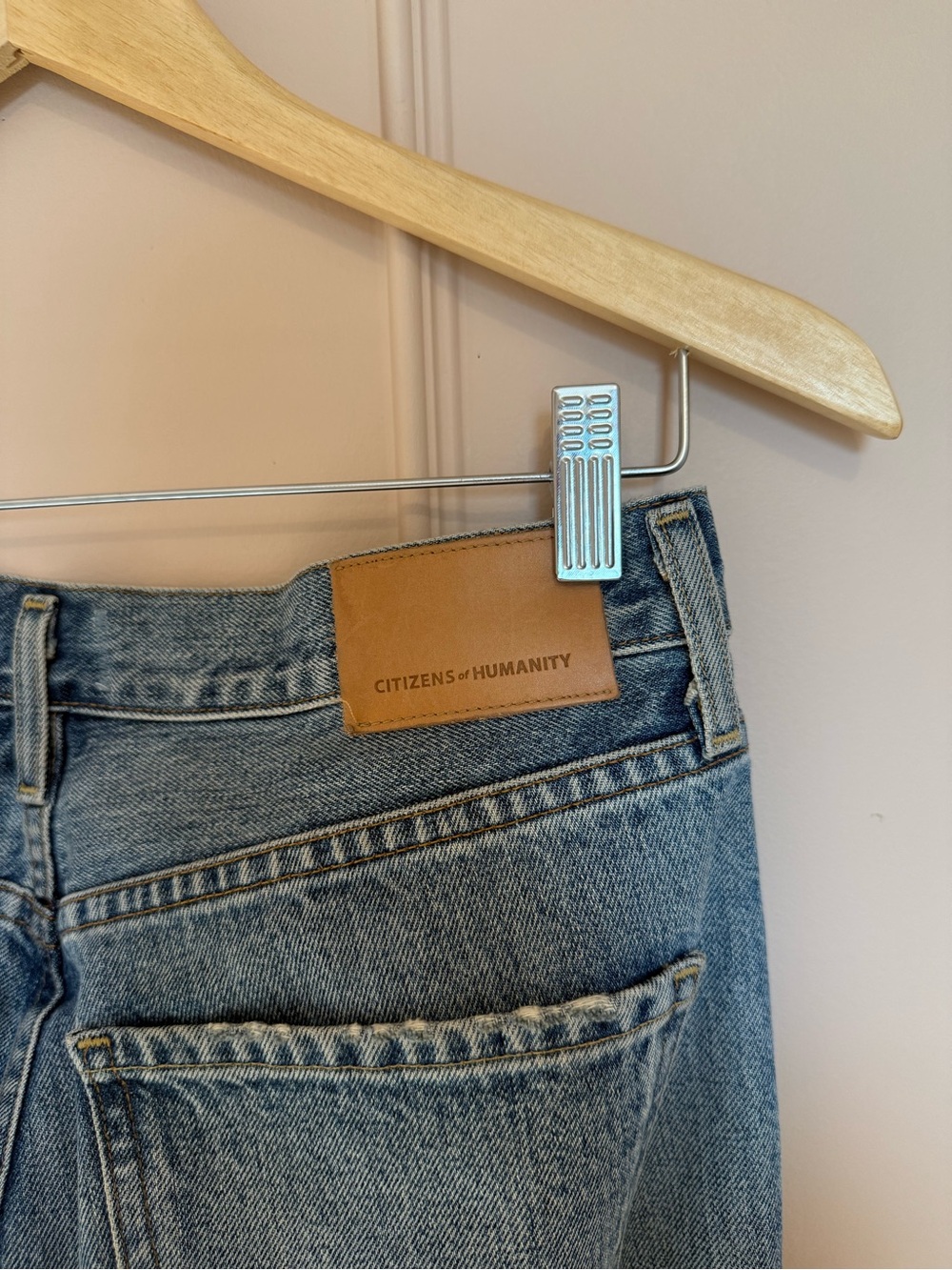 Citizens Of Humanity Light Blue Straight Leg Jeans - Picture 11 of 12